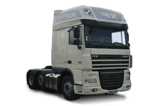 Car Hire Basildon - 44 Tonne Sleeper Truck - Truck hire Basildon