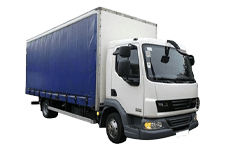 Car Hire Basildon - 7.5 Tonne Curtain Side Truck - Truck hire Basildon